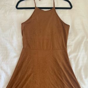 Bluenotes, Brown Tie Short Dress, Size: Small